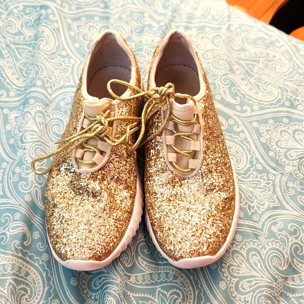 Glittery size 10 shoes